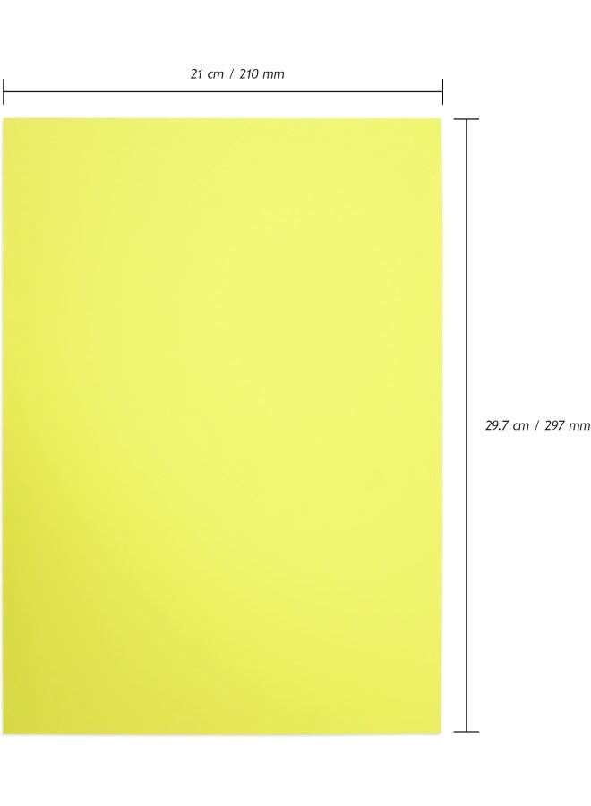 FIS Colored Cards, A4 Size, 100 Pieces in 10 Assorted Colors - Image 5