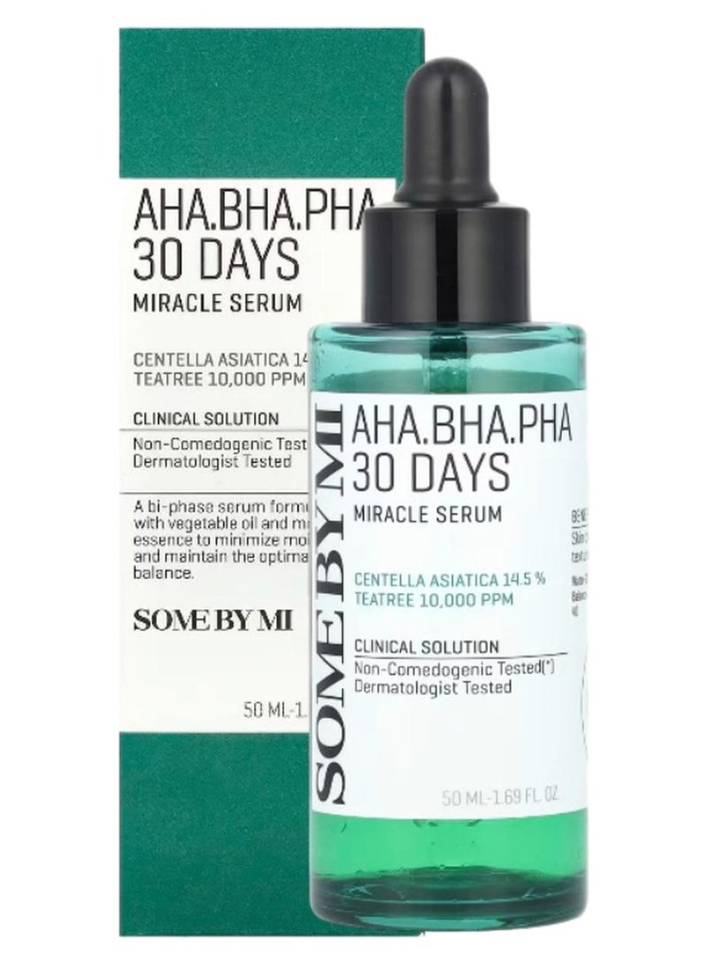 سام باي مي سيروم المعجزة 30 يوماً بأحماض التقشير 50 مل شفاف 50ملليلتر - Image 1