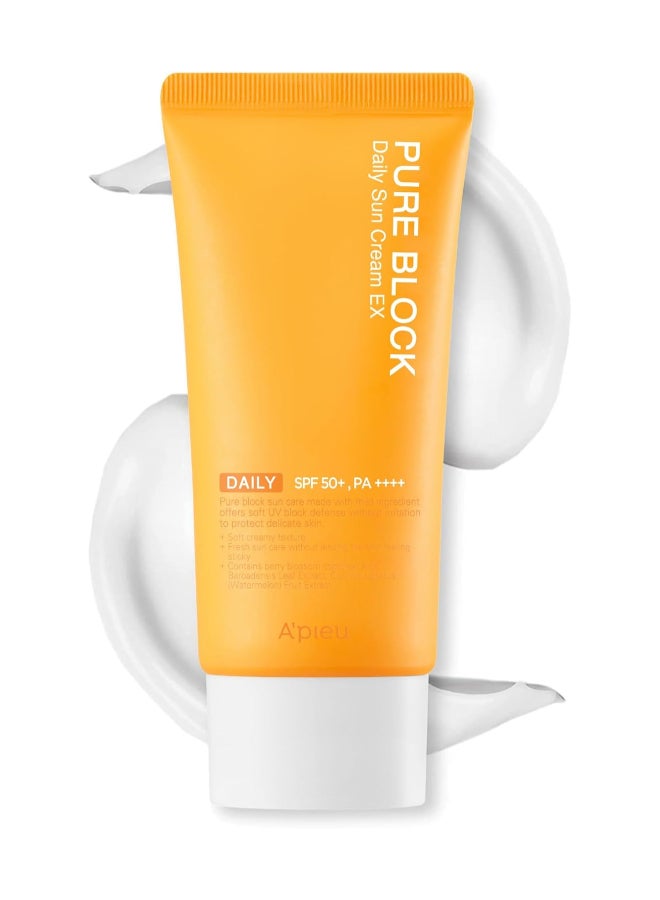 إيه بيو كريم بيور بلوك واقي طبيعي من الشمس أبيض 50ملليلتر - Image 1