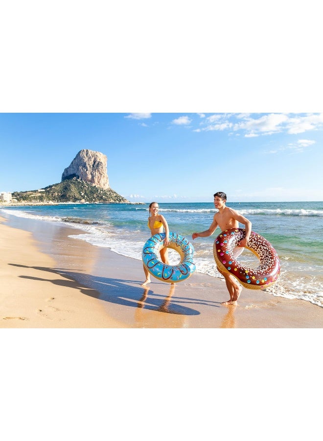 Bestway Swimming Ring Donut Diameter 107 cm Assorted Colours 107cm - Image 2