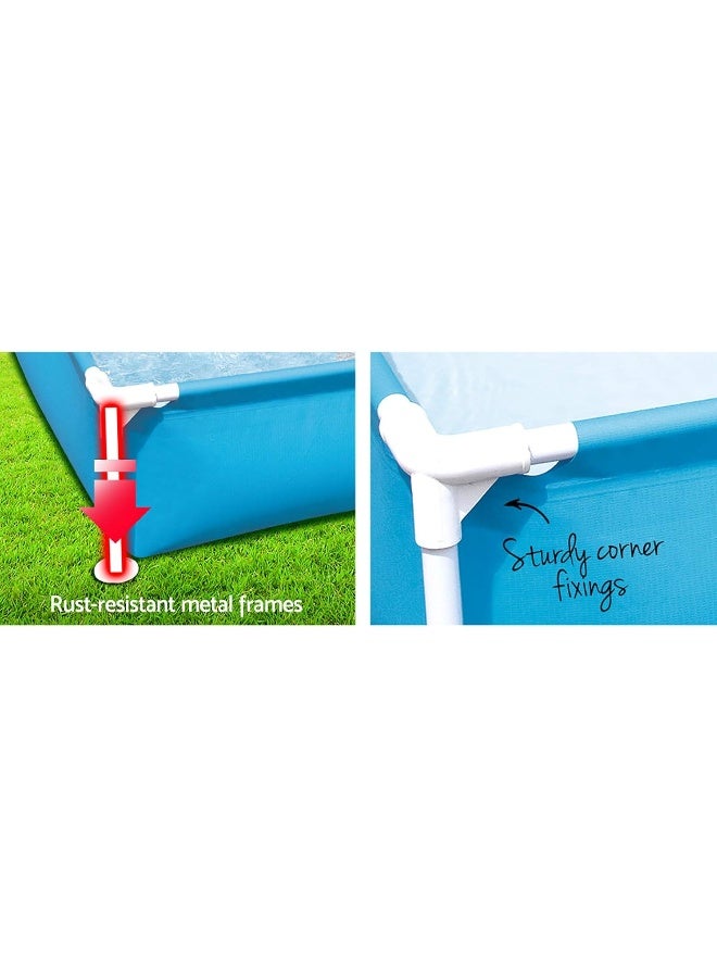 Bestway My First Frame Pool Blue 56217 1.22x1.22x30.5cm  - Image 5