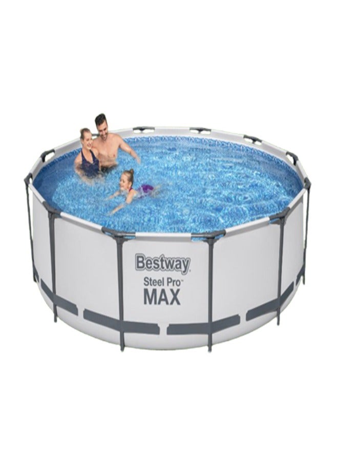 Bestway - Steel Pro Frame Pool Set+filter Pump 2656260 366x100cm - Image 1