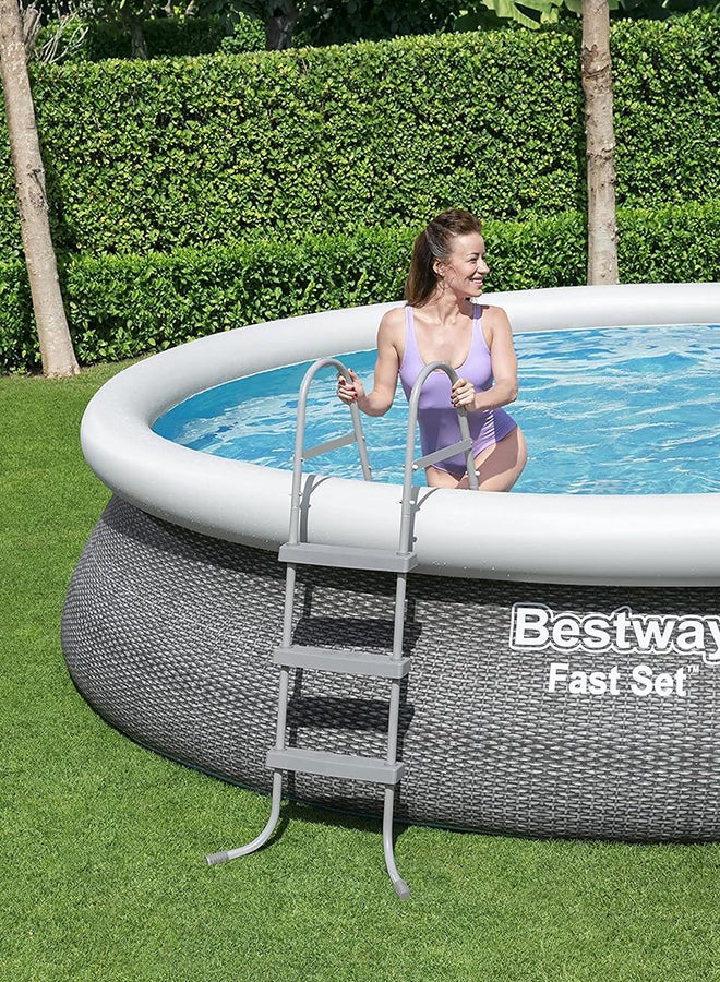Bestway Swimming Pool Set (457 x 84 cm) 2.5 to 7.6 x41cm 2.5 to 7.6 x41cm  - Image 5