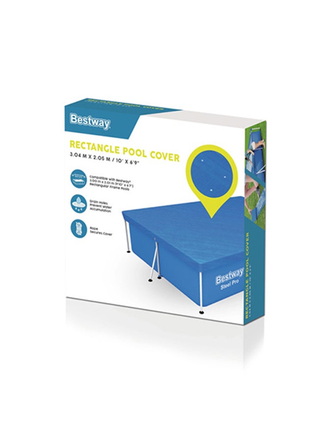 Bestway - Pool Cover 300x201cm 3.04x 2.05meter - Image 1