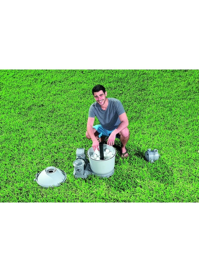 Bestway Flowclear Polysphere Filtration Filter Material for Above Ground Pool Sand Filter Pumps  - Image 4