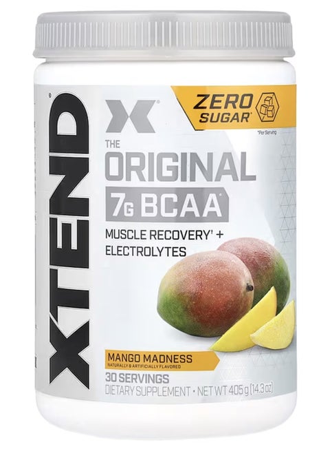 Xtend المكمل الغذائي الأصلي 7G BCAA - جنون المانجو -30 حصة