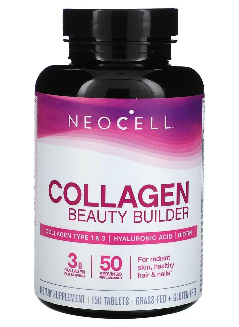 NEOCELL Collagen Beauty Builder 3000mg 150 Tablets - Image 1