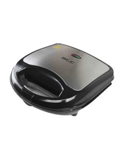 ايه تي سي ماكينة صنع سندويش محمولة تعمل بجهد 240 فولت 750 W H-SM0203S أسود/ فضي  - Image 1