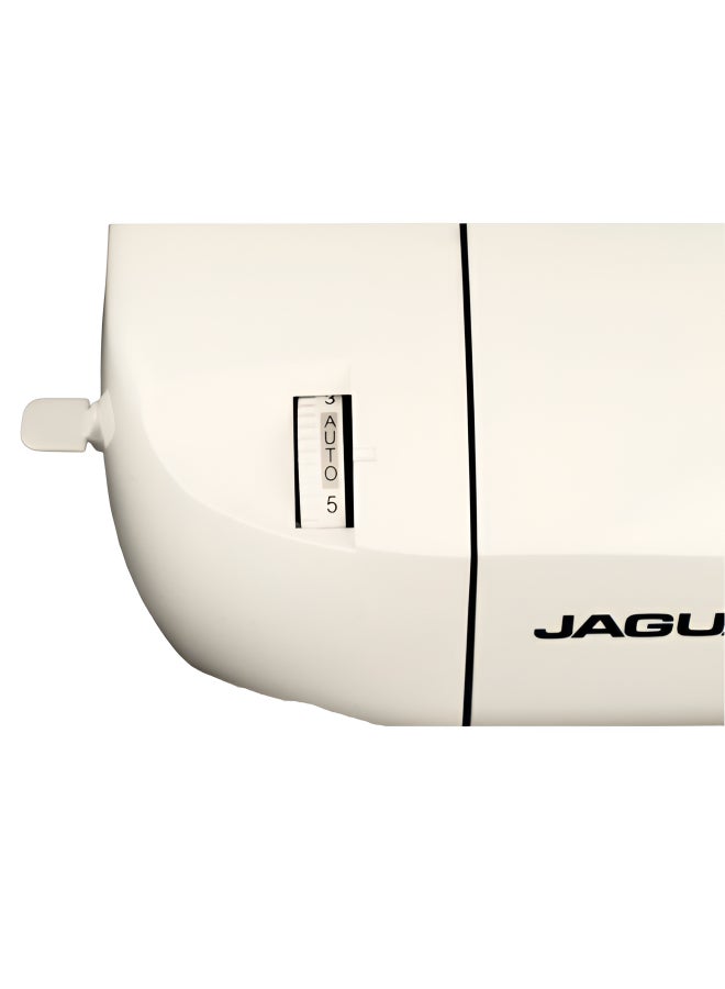 JAGUAR Jaguar DQS 405 Computerized Sewing and Quilting Machine – 500 Stitches, DQS Threading System, Bonus Quilting Pack, White/Grey 405 White/Grey  - Image 5