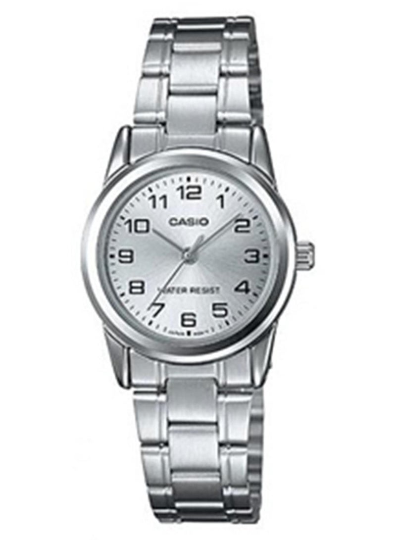 CASIO Women's LTPV001D-7B Silver Metal Quartz Fashion Watch
