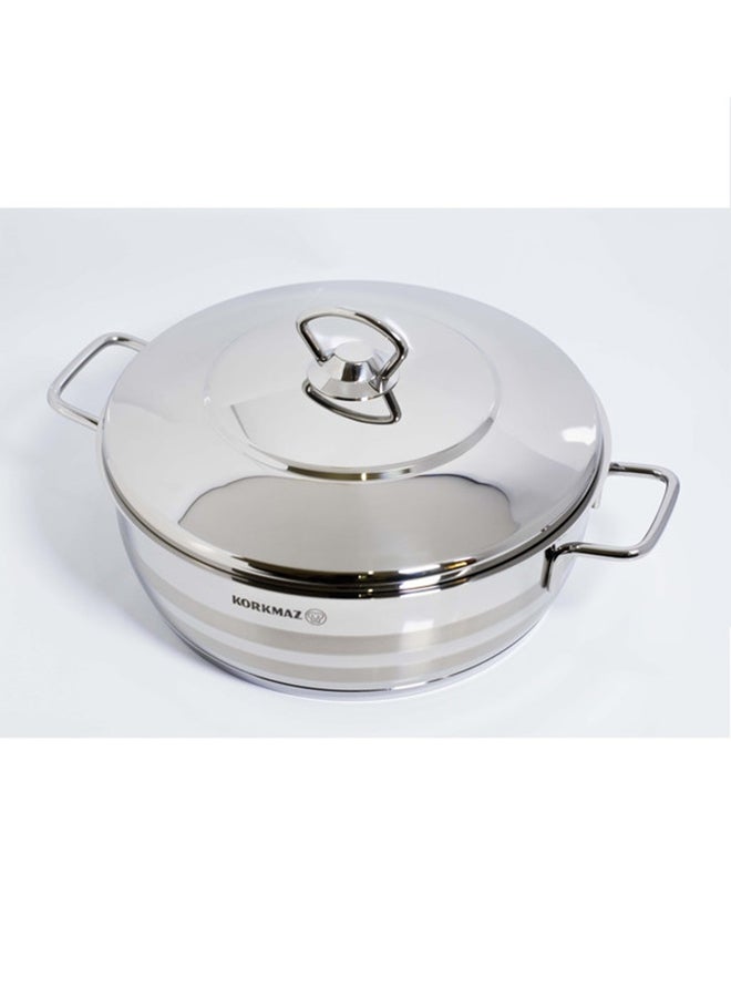 كوركماز مجموعة أدوات الطهي أسترا من 9 قطع فضي - Image 3