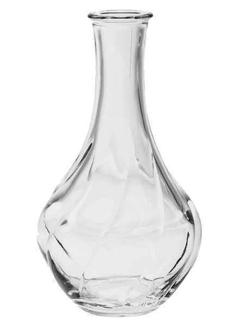 Glass Vase Clear 17cm
