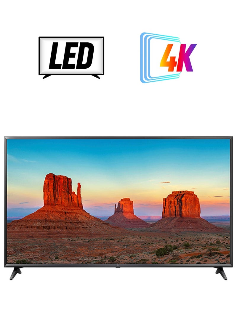 LG - 43-Inch 4K Ultra HD Smart TV 43UK6300 Black - Image 1