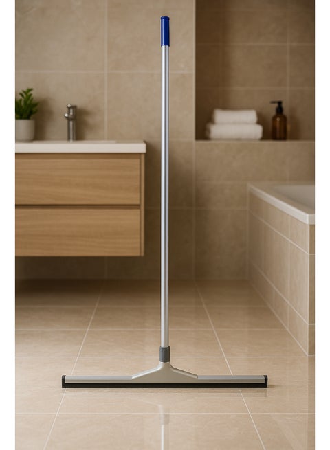 Floor Wiper Grey/Silver/Blue 80cm