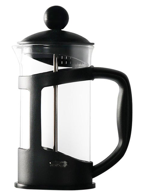 French Press Coffee Maker Black 12x8x18cm
