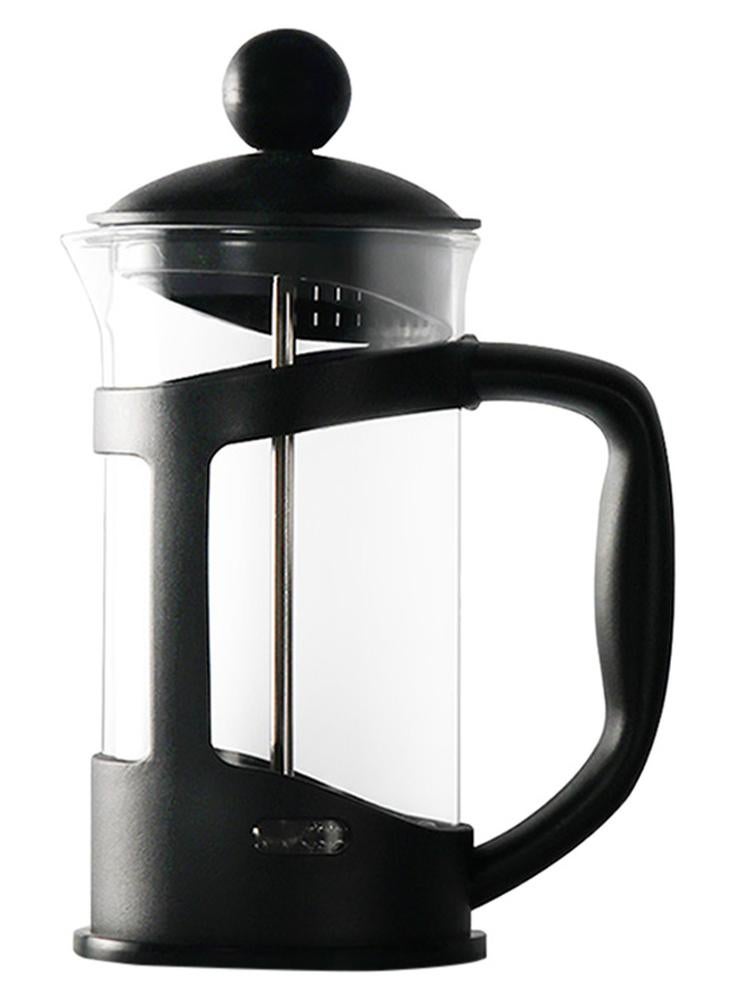 French Press Coffee Maker Black 12x8x18cm