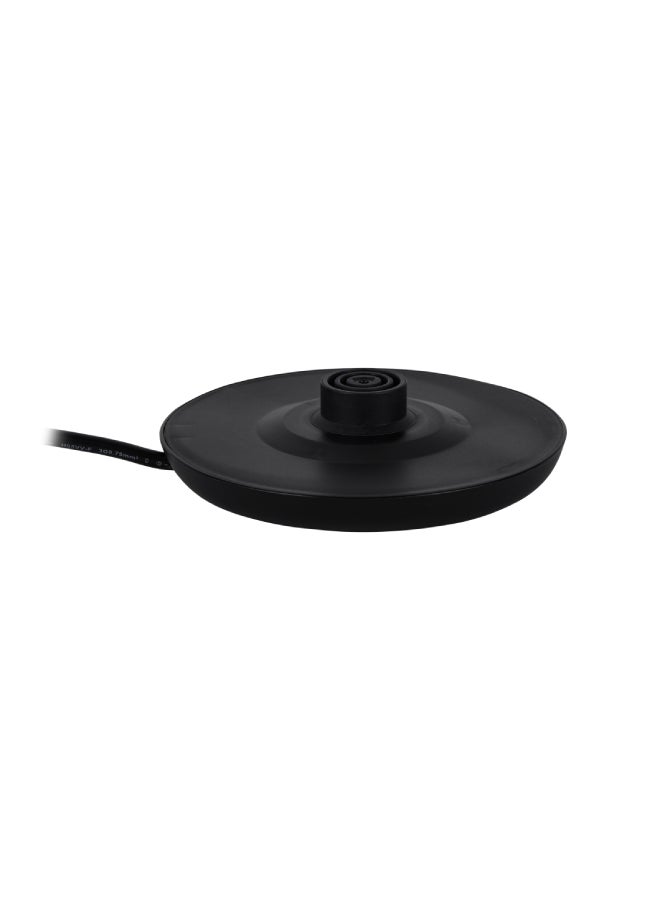 GEEPAS - 1.8 liter Electric Glass Kettle| Boil Dry Protection and Automatic Cut-Off | Perfect for Boiling Water, Milk, Tea| 1500 W Cool Touch Handle, Rotational Base, and Easy Clean Wide Opening| 2 Years Warranty 1.8 L 1500 W GK9901B Dark Brown/Clear - Image 1