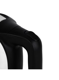GEEPAS 1.8 liter Electric Glass Kettle| Boil Dry Protection and Automatic Cut-Off | Perfect for Boiling Water, Milk, Tea| 1500 W Cool Touch Handle, Rotational Base, and Easy Clean Wide Opening| 2 Years Warranty 1.8 L 1500 W GK9901B Dark Brown/Clear  - Image 4