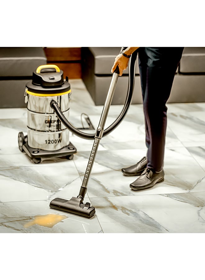 جيباس مكنسة كهربائية 23 L 1200 W GVC19012 فضي\أسود\أصفر - Image 5