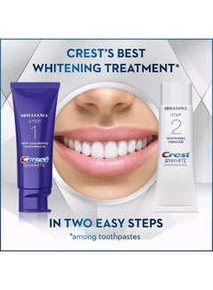 Crest 3D White Brilliance Toothpaste And Deep Cleansing Whitening Gel System 113gr + 65grams  - Image 5