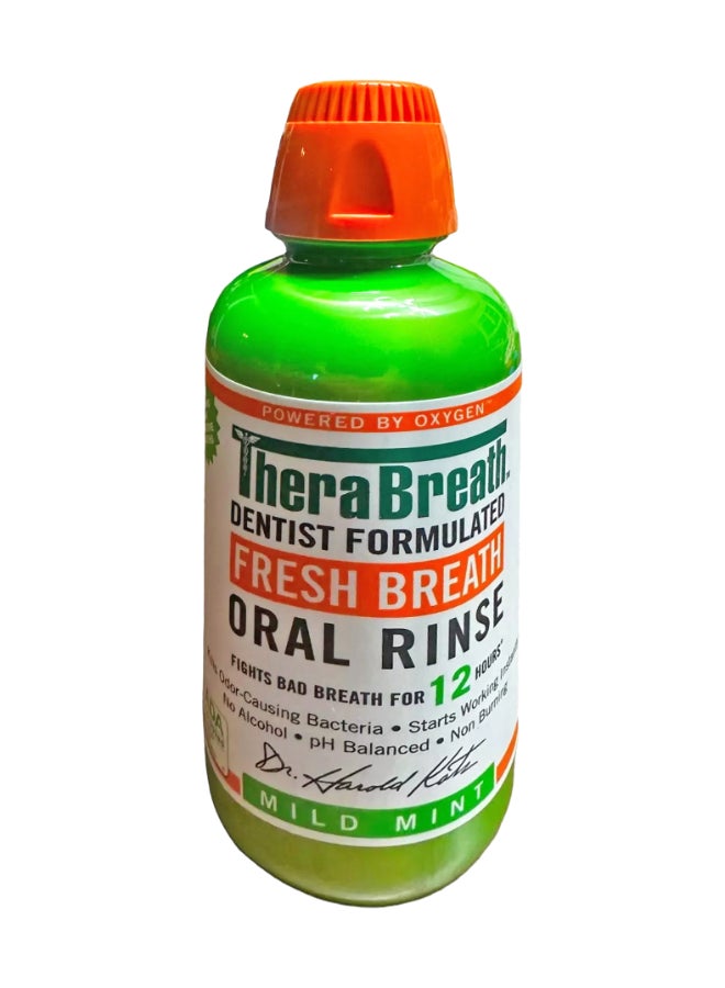 TheraBreath Fresh Breath Oral Rinse 473ml  - Image 1