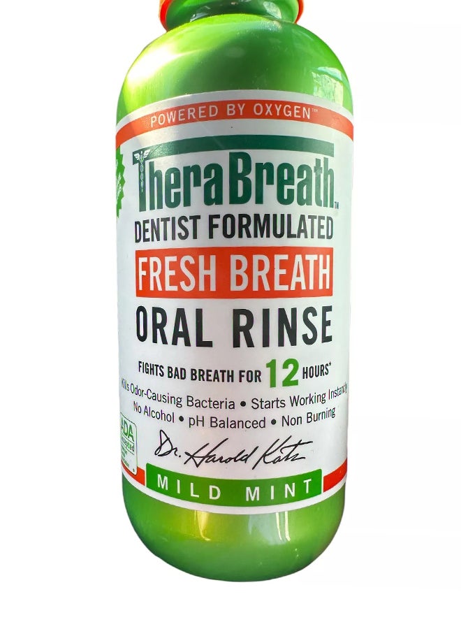 TheraBreath Fresh Breath Oral Rinse 473ml  - Image 2