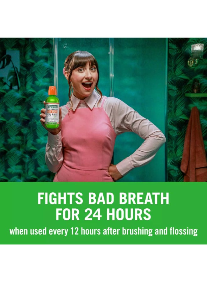 TheraBreath - Fresh Breath Oral Rinse 500ml - Image 1