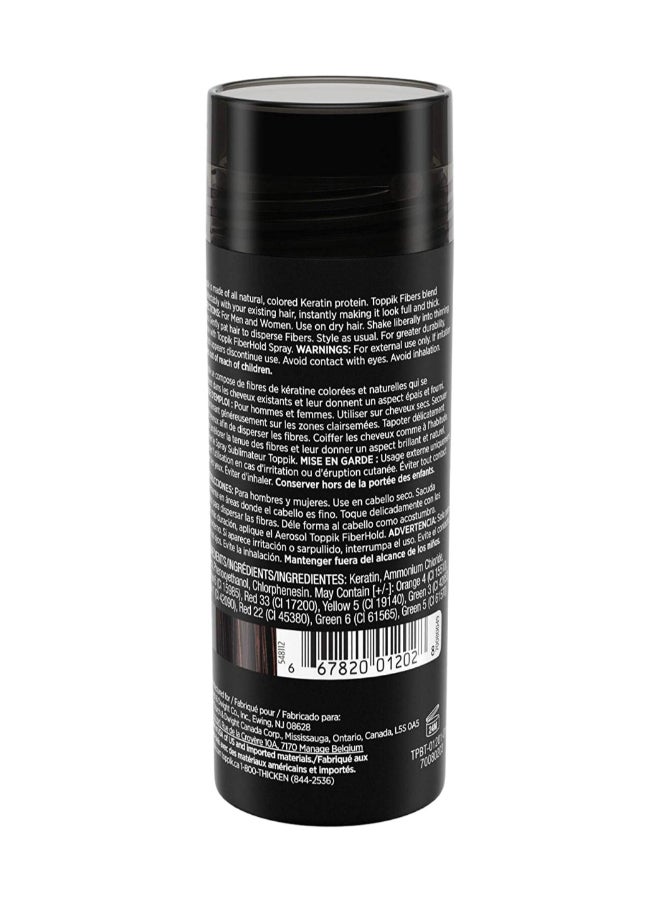 Toppik Hair Building Fibers Dark Brown Hair Color 27.5 Grams Dark Brown 27.5grams  - Image 2