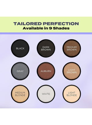 Hair Building Fibers Instant Hair Concealer for Thinning Hair, Hair Fiber for Men & Women, Texture Powder with Natural Keratin, Long-Lasting Hair Color - Dark Brown 27.5grams - view 5