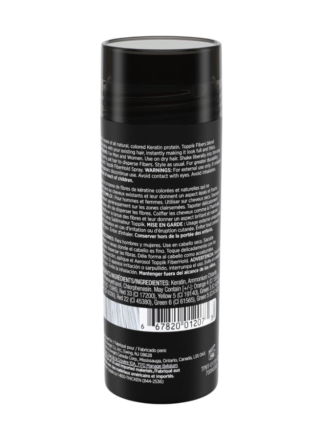 Toppik Hair Building Fibers White Hair Color 27.5 Grams White 27.5grams  - Image 2
