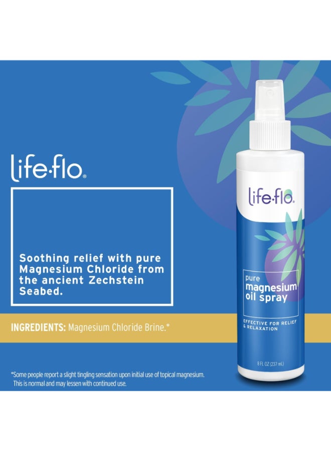 Life-flo Pure Magnesium Oil Spray Packaging May Vary 237ml  - Image 3