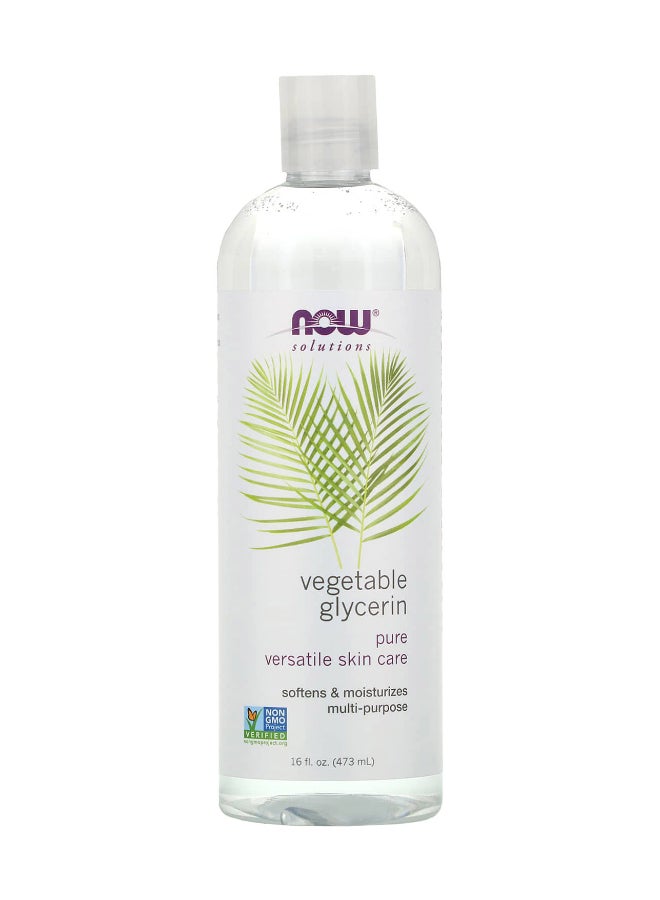 Now Foods Vegetable Glycerin, Pure Versatile Skin Care, 16 Fl. Oz Packaging May Vary 473ml  - Image 1