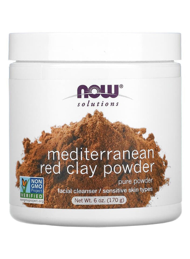 Now Foods Moroccan Red Clay Powder 170grams  - Image 1