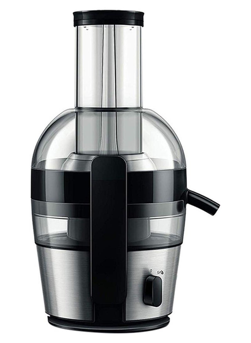 Philips Juicer - XL Tube, QuickClean, 2 L 800 W HR1863/22/05 Silver/Black/Clear - Image 1