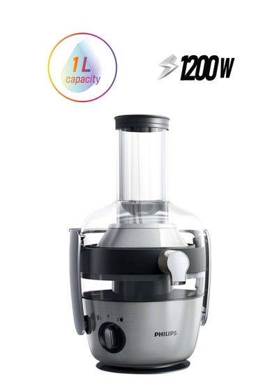 Philips Avance Collection Juicer 1 L 1200 W HR1922 / 21 Silver/Black/Clear