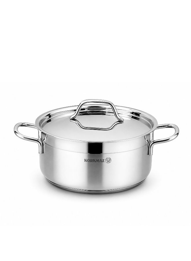 كوركماز مجموعة أدوات الطبخ ألفا مكونة من 9 قطع فضي - Image 5