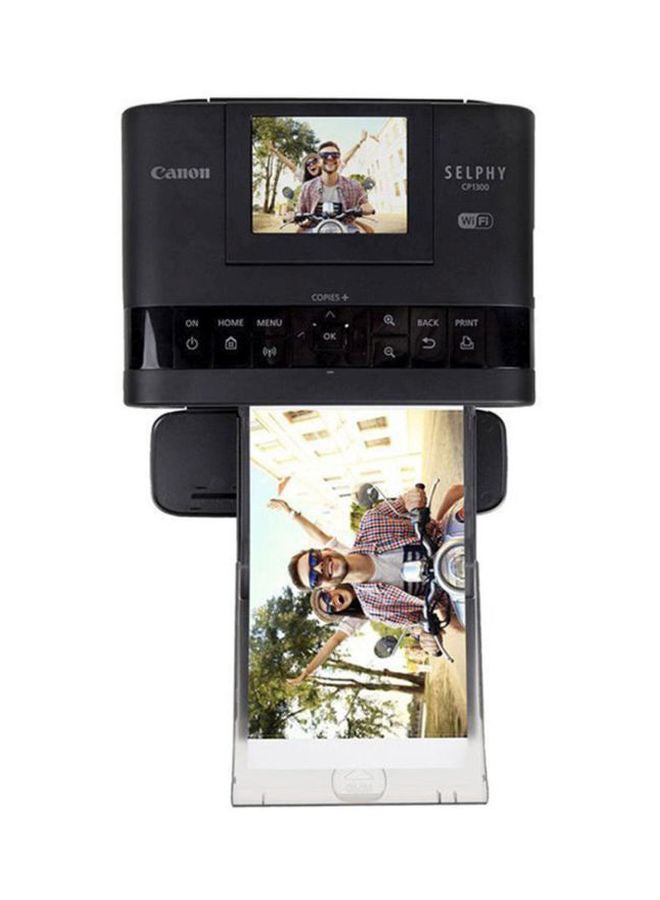 Canon - Selphy CP1300 Photo Printer Black - Image 1