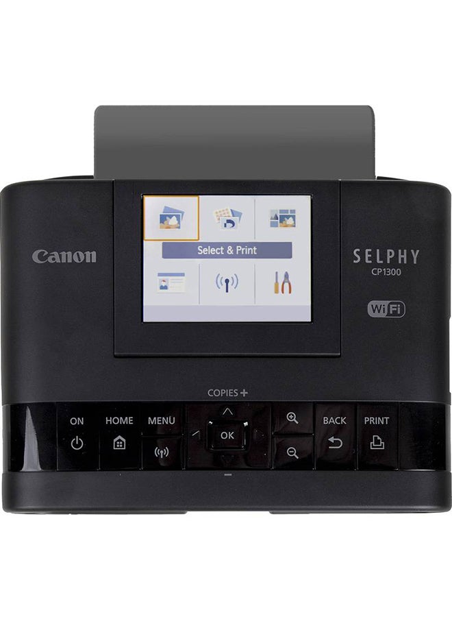 Canon - Selphy CP1300 Photo Printer Black - Image 1