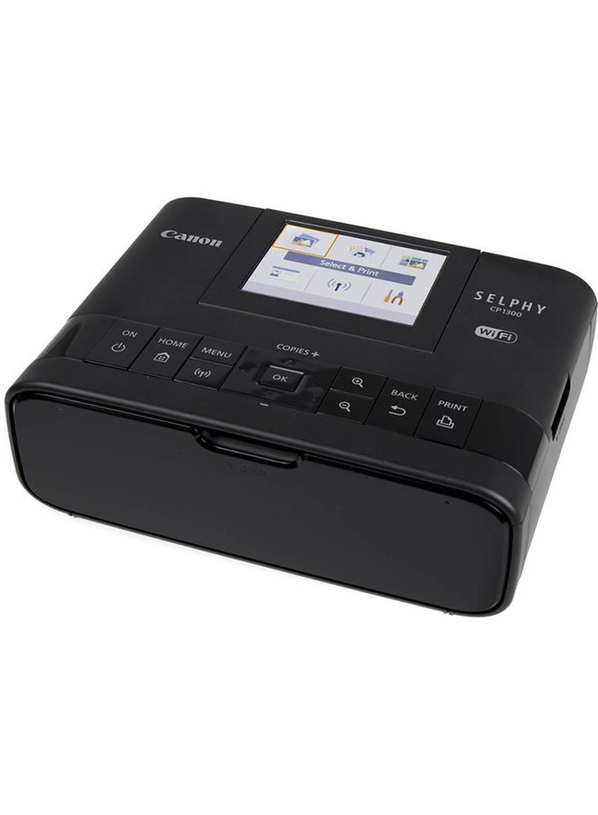 Canon - Selphy CP1300 Photo Printer Black - Image 1