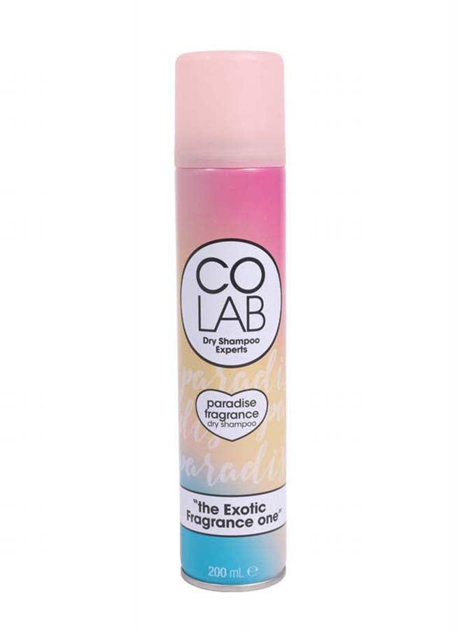COLAB Paradise Fragrance Dry Shampoo 200ml - Image 1