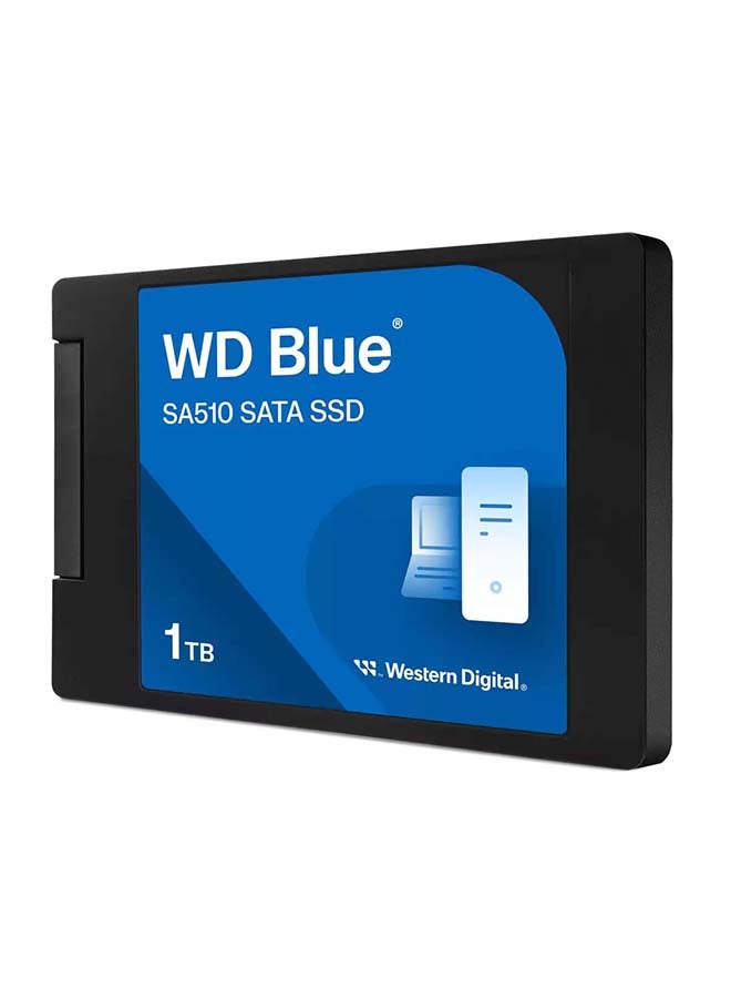 دبليو دي بطاقة ذاكرة داخلية SATA SSD سعة 1 تيرابايت، لون أزرق 1 TB - Image 2