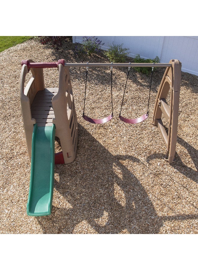 ستيب2 بيت لعب مزود بأرجوحة قابلة للتمدد ومكان للتسلق من ناتشورالي بلايفول 190.5 x 279.4 x 292سم - Image 3