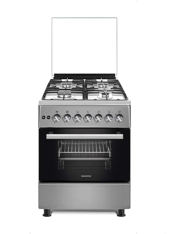 دايو موقد غاز مع فرن DGC-665BSF رمادي/أسود - Image 1