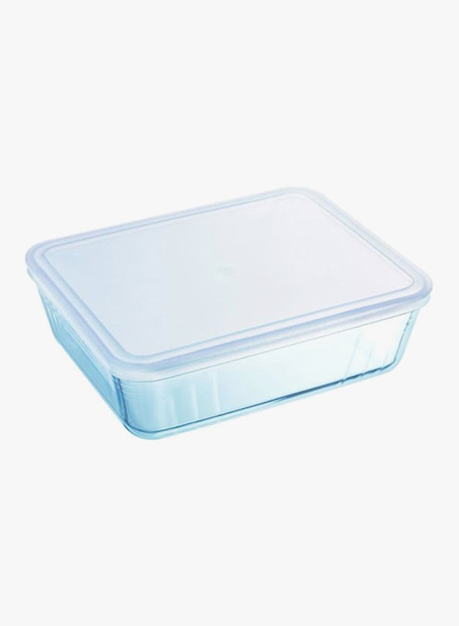 PYREX Cook And Freeze Dish With Lid Clear 4Liters - Image 2