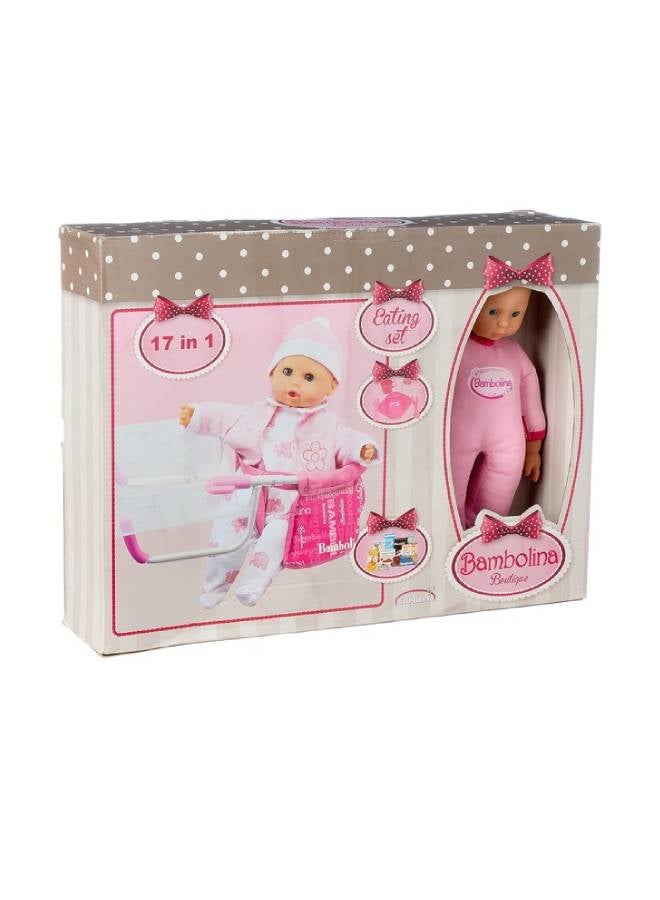 Bambolina - 17-In-1 Doll Eating Set - Image 1
