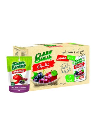 عصير عضوي بالكشمش الأسود والتوت والتفاح عبوة من 10 قطع - pnsku/N19198299A/45/_/1734582395/b376a872-25ac-4974-b1fc-26d92896b5d8