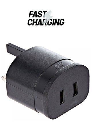 Wall Charger With Micro USB Charging Cable Black - pnsku/N19199680A/45/_/1737992104/ef262c4e-cc09-45db-b439-f7d17730f731