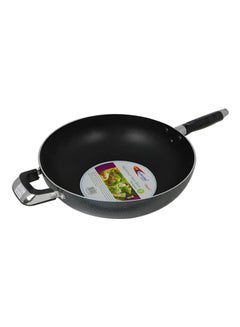 KAWASHI Deluxe Dual Handle Wokpan Black 30cm  - Image 1