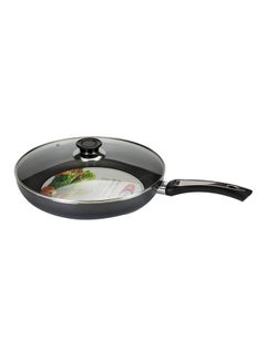 KAWASHI Opera Frying Pan With Lid Black/Clear 32cm  - Image 1