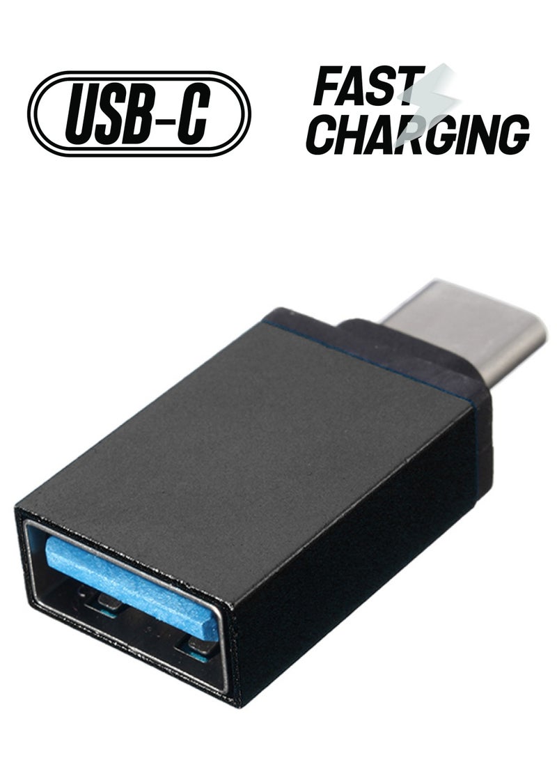 Type C Male To USB 3.0 Type A Female Adapter Black - pnsku/N19427917A/45/_/1738233297/d12e06d8-2238-4212-b626-e443883b97e0